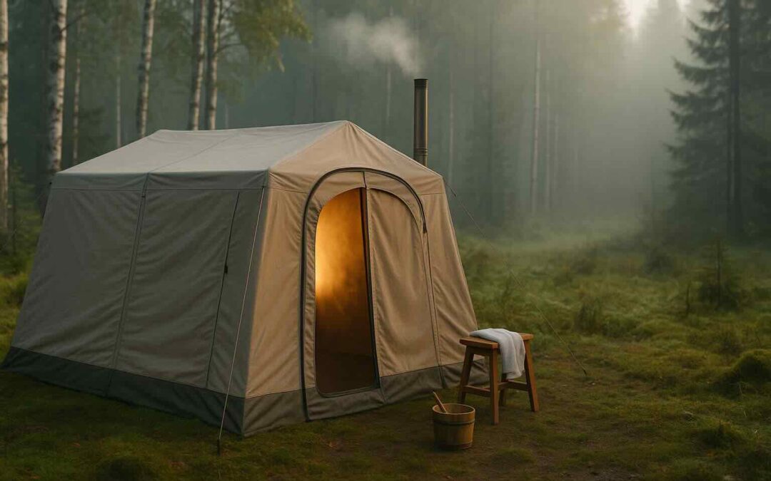 Saunatelt: skånsom varme til en stærkere, smidigere ryg